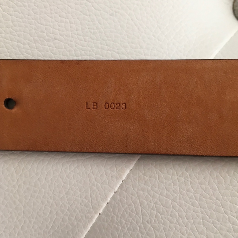 Authentic Louis Vuitton Damier 85/34 Belt - Picture 4 of 8